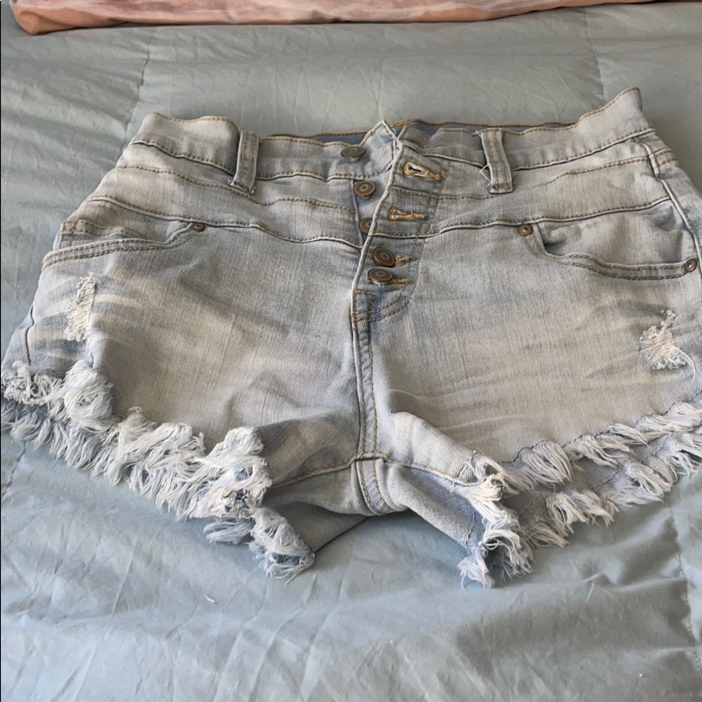 Summer shorts,button up